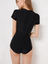 Load image into Gallery viewer, Sexy Conjoined Female Swimwear Hot Spring Short Sleeves Thin Surfing Diving Suit Swimwear