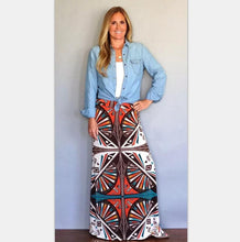 Load image into Gallery viewer, Summer New Exotic Print Skirt With Big Swing Skirt