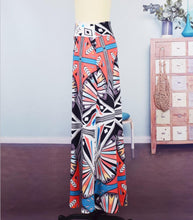 Load image into Gallery viewer, Summer New Exotic Print Skirt With Big Swing Skirt