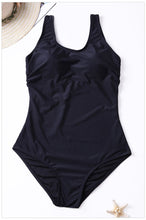 Load image into Gallery viewer, Women's Gradient Solid Color Sexy Underwireless Bikini One-Piece Swimsuit