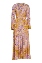 Load image into Gallery viewer, Bohemian print vintage dress