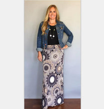 Load image into Gallery viewer, Summer New Exotic Print Skirt With Big Swing Skirt