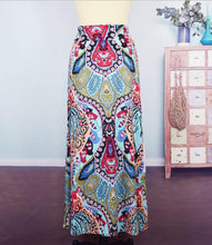 Load image into Gallery viewer, Summer New Exotic Print Skirt With Big Swing Skirt