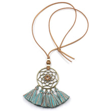 Load image into Gallery viewer, Fashion Dream Catching Net Liusu Necklace Bohemian Long Sweater Chain