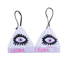 Load image into Gallery viewer, New Split Swimsuit High Waist Feminine Print Eye Bikini