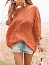 Load image into Gallery viewer, Crewneck Fashion Joker Loose Cotton Linen Shirt T-shirt Women's Clothing