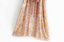 Load image into Gallery viewer, Loose Slim Versatile Printed Belt Long Cardigan Cover-Up