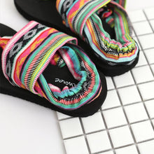 Load image into Gallery viewer, Bohemian Wrapped Flip-Flops Women Slippers Flat-bottomed Fashion Wear Non-slip Beach Shoes