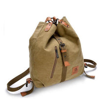 Load image into Gallery viewer, Women Canvas Casual Multifunctional Microfiber Leather Large Capacity Handbag Shoulder Bags Backpack