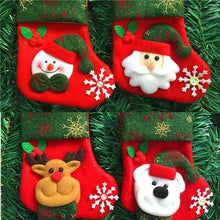 Load image into Gallery viewer, Christmas Decoration Socks Snowman Christmas Elderly Bear Deer For Christmas Tree