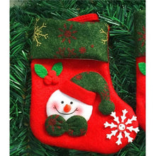 Load image into Gallery viewer, Christmas Decoration Socks Snowman Christmas Elderly Bear Deer For Christmas Tree