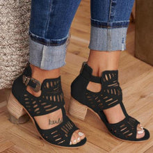 Load image into Gallery viewer, European and American Women's Sandals and Cave Shoes