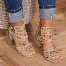 Load image into Gallery viewer, European and American Women's Sandals and Cave Shoes