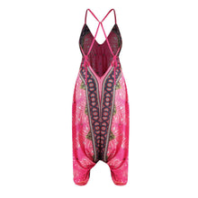 Load image into Gallery viewer, Summer Loose Wide-leg Jumpsuit Suspenders V-neck Sports Yoga Pants