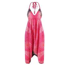 Load image into Gallery viewer, Summer Loose Wide-leg Jumpsuit Suspenders V-neck Sports Yoga Pants