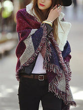 Load image into Gallery viewer, Pretty Raw Edges Imitation Thick Scarf