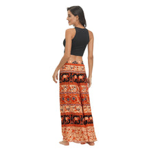 Load image into Gallery viewer, Bohemian Print Ethnic Loose Wide-leg Pants