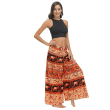 Load image into Gallery viewer, Bohemian Print Ethnic Loose Wide-leg Pants