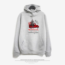 Load image into Gallery viewer, Christmas Hooded Sweater Loose 3D Print Top
