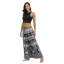 Load image into Gallery viewer, Bohemian Print Ethnic Loose Wide-leg Pants