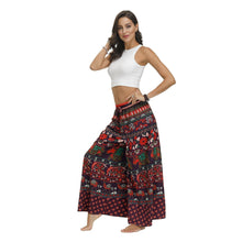 Load image into Gallery viewer, Bohemian Print Ethnic Loose Wide-leg Pants