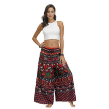 Load image into Gallery viewer, Bohemian Print Ethnic Loose Wide-leg Pants
