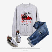 Load image into Gallery viewer, Christmas Hooded Sweater Loose 3D Print Top