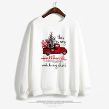 Load image into Gallery viewer, Christmas Hooded Sweater Loose 3D Print Top