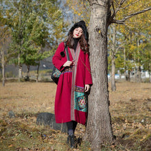 Load image into Gallery viewer, Winter ethnic wind oversize women's cotton-padded jackets