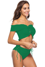 Load image into Gallery viewer, Summer New Sexy Cross Strap Two-piece Bikini