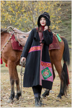 Load image into Gallery viewer, Winter ethnic wind oversize women's cotton-padded jackets