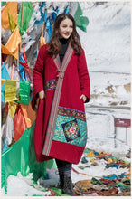 Load image into Gallery viewer, Winter ethnic wind oversize women's cotton-padded jackets