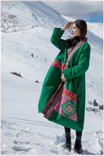 Load image into Gallery viewer, Winter ethnic wind oversize women's cotton-padded jackets