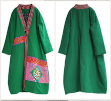 Load image into Gallery viewer, Winter ethnic wind oversize women's cotton-padded jackets