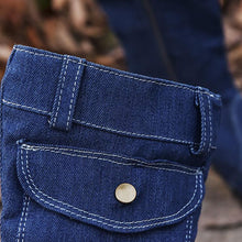 Load image into Gallery viewer, High-heeled Denim Medium-length Women's Boots