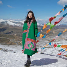 Load image into Gallery viewer, Winter ethnic wind oversize women's cotton-padded jackets