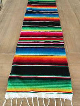 Load image into Gallery viewer, Mexican style party tablecloth table flag tassel woven tablecloth