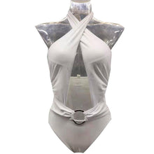 Load image into Gallery viewer, Women's New Solid One-piece Sexy Swimsuit