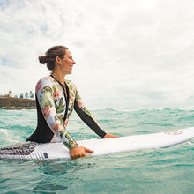 Load image into Gallery viewer, One Piece Wetsuit Swimsuit Women's Sexy Sport Long Sleeve Printed Surf Swimsuit Monokini