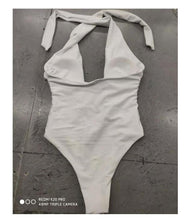 Load image into Gallery viewer, Women's New Solid One-piece Sexy Swimsuit
