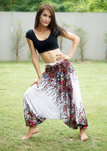 Load image into Gallery viewer, Digital Printed Women's Elastic Waist Loose Yoga Casual Pants