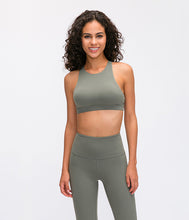 Load image into Gallery viewer, In Spring The New Sports Bra Women's Cross-beautiful Back Gathers and Runs Yoga Fitness Bra