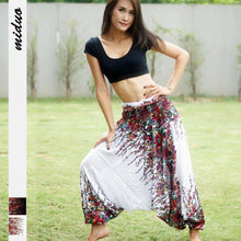 Load image into Gallery viewer, Digital Printed Women's Elastic Waist Loose Yoga Casual Pants