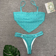 Load image into Gallery viewer, New Printed Bikini Sexy Lady Multicolor Split Swimwear