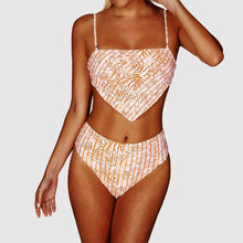 Load image into Gallery viewer, New Printed Bikini Sexy Lady Multicolor Split Swimwear