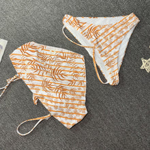 Load image into Gallery viewer, New Printed Bikini Sexy Lady Multicolor Split Swimwear