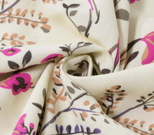 Load image into Gallery viewer, Bohemian Deep V Collar Tie with Back-to-back Retro Prints Irregular Hem Dress