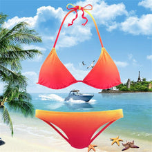 Load image into Gallery viewer, New Gradient Series Split Swimsuit Sexy Bikini