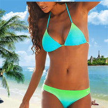 Load image into Gallery viewer, New Gradient Series Split Swimsuit Sexy Bikini