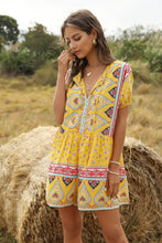 Load image into Gallery viewer, Spring and Summer Women's New Casual Fashion Loose Printed One-piece Pants